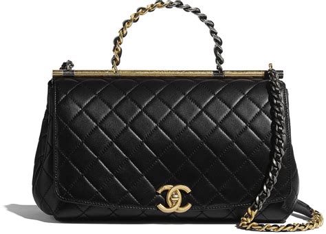 borsa chanel con manici rigidi rotondi|Chanel borse italia.